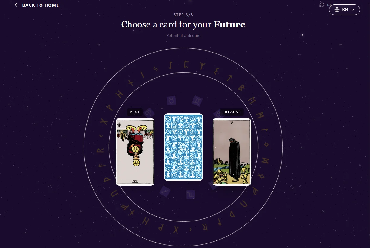 Tarot & Horoscope - IA y Misticismo